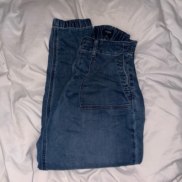 J Crew Jogger Jeans Pull On Pants 32 - Picture 7 of 7